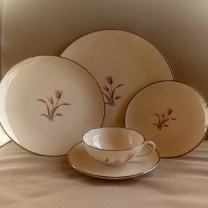 Vintage Franciscan China Collection in "Carmel' Pattern-Set of 40